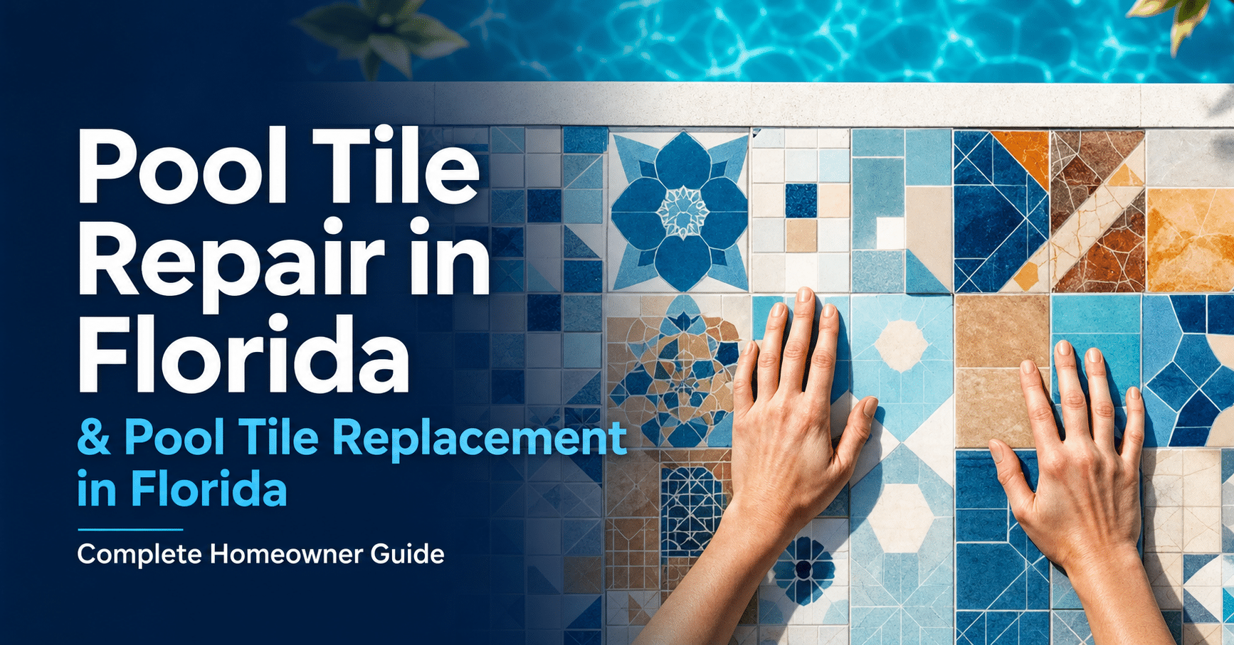 Pool Tile Repair in Florida & Pool Tile Replacement in Florida