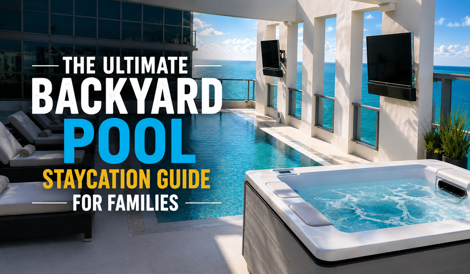 Ultimate Backyard Pool Staycation